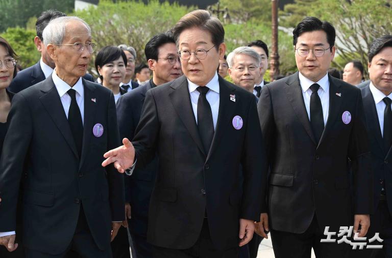 이재명, 5.18민주화운동기념식 참석