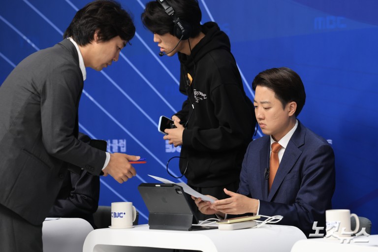 이준석 개혁신당 대선 후보, 방송기자클럽 초청 토론회