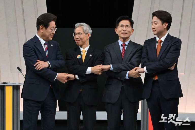 대선 후보 마지막 TV 토론