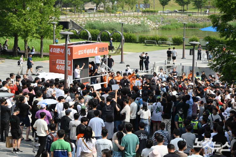 이준석, 동탄서 '논란 정면돌파'