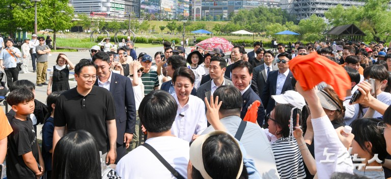 이준석, 동탄서 '논란 정면돌파'