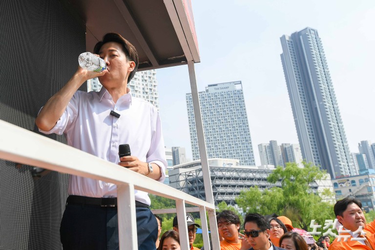 이준석, 동탄서 '논란 정면돌파'