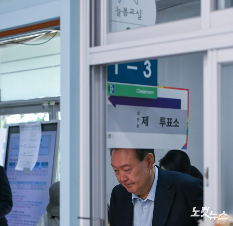 윤석열 내외 제21대 대선 투표