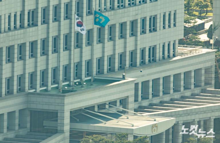 대통령실 봉황기 게양