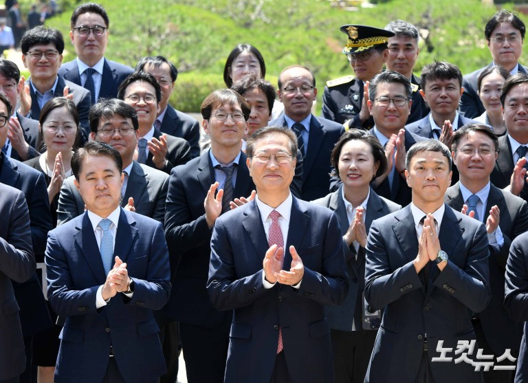 법무부 떠나는 박성재 장관