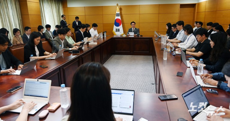 김민석 국무총리 후보자 기자간담회