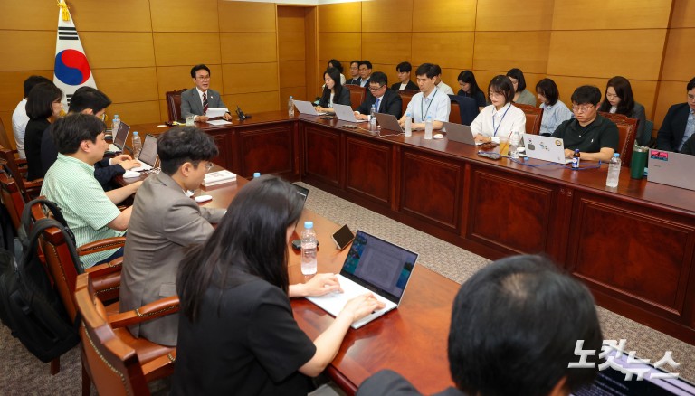 김민석 국무총리 후보자 기자간담회