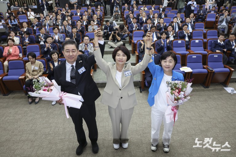 더불어민주당 김병기 새 원내대표 선출