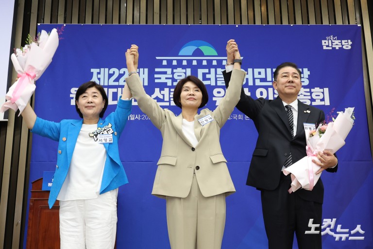 더불어민주당 김병기 새 원내대표 선출