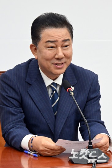 국민의힘 김용태 비대위원장 예방한 민주당 김병기 신임 원내대표