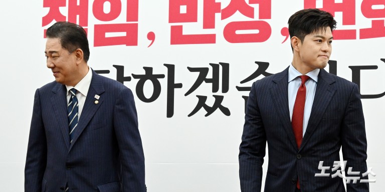 국민의힘 김용태 비대위원장 예방한 민주당 김병기 신임 원내대표