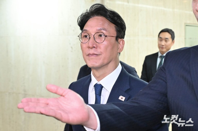 김민석 국무총리 후보자 외신기자 간담회