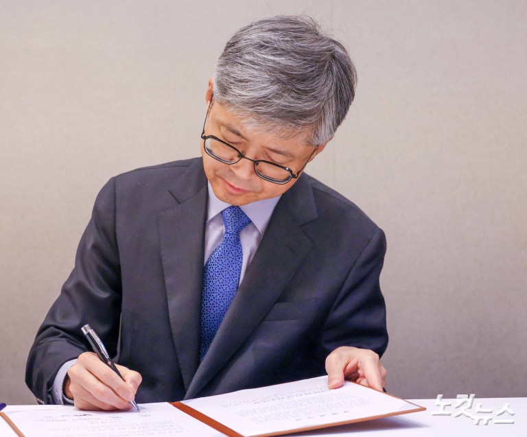 종교방송 사장단 정책제안서 서명식