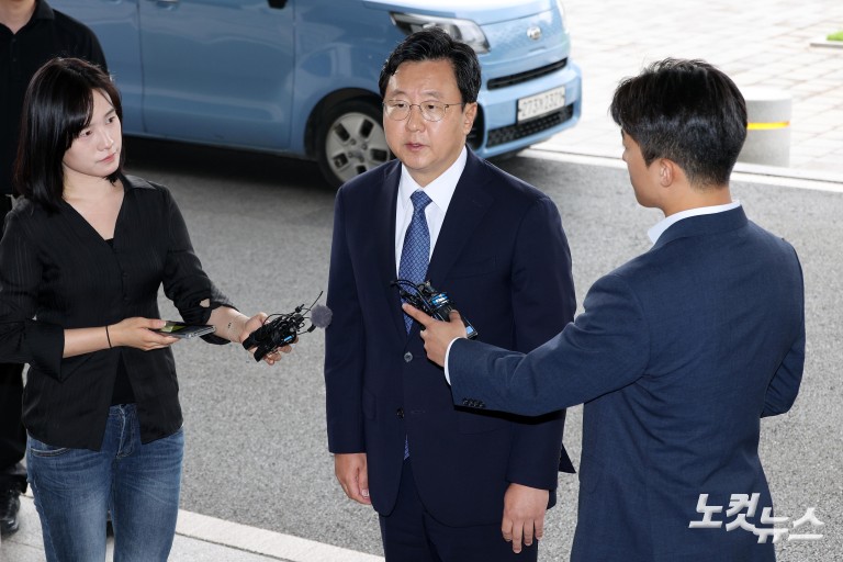 정진우 신임 서울중앙지검장 출근