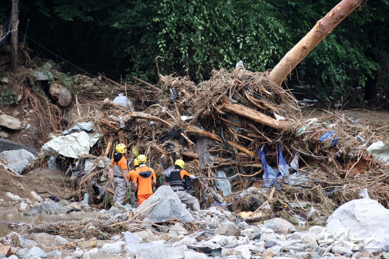 괴물 폭우가 할퀸 가평 조종면