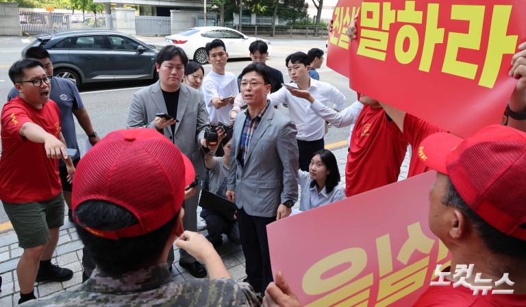 임성근, 해병특검 방문 문전박대
