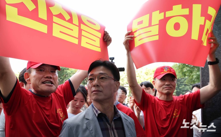 임성근, 해병특검 방문 문전박대