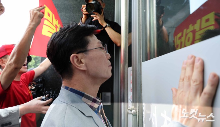 임성근, 해병특검 방문 문전박대