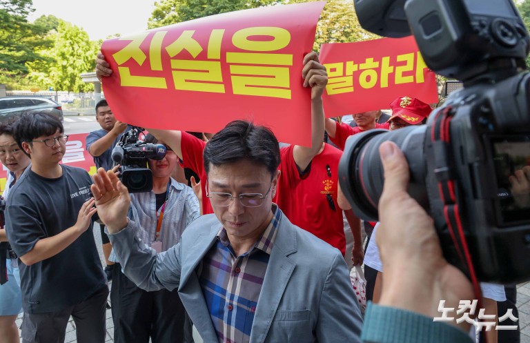 임성근, 해병특검 방문 문전박대