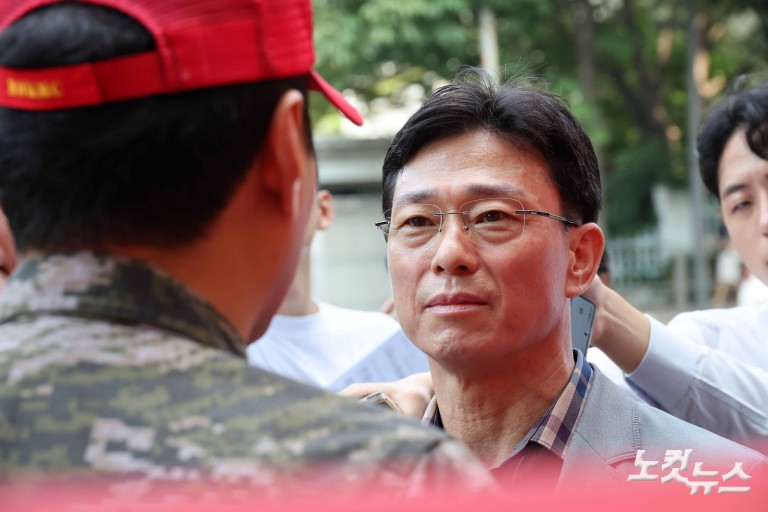 임성근, 해병특검 방문 문전박대