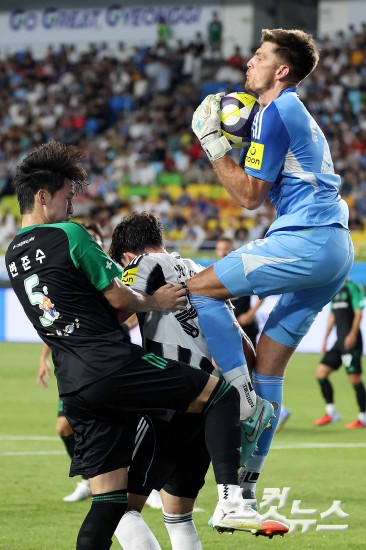 팀K리그, 뉴캐슬에 전반 매운맛