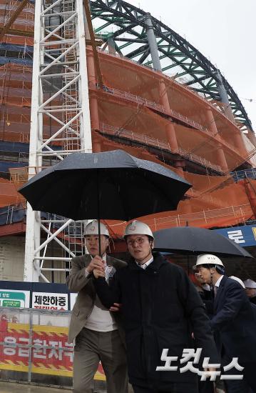 총리, 서울아레나 건립 현장점검