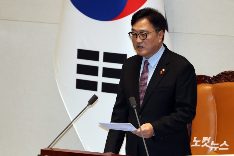 국회 본회의, 국민의힘 곽규택 의원 무제한토론