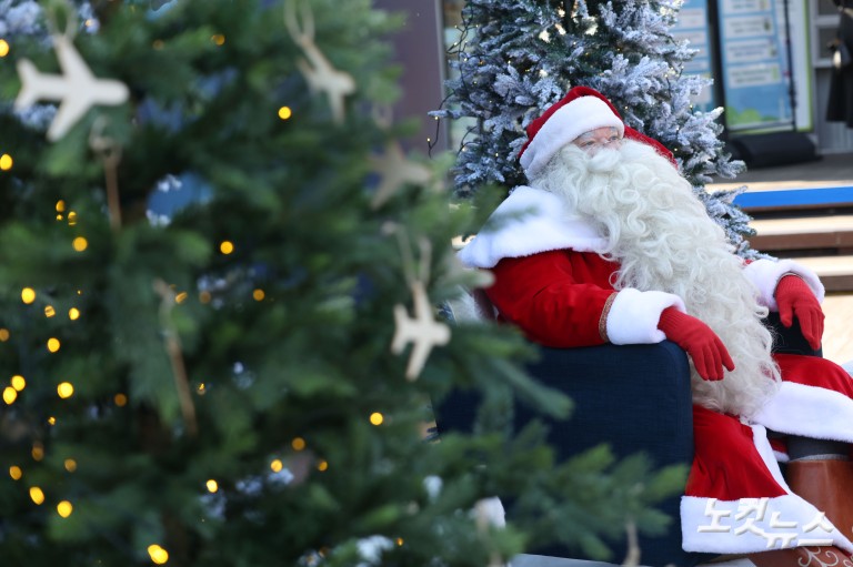 한국 찾은 '핀란드 공인 산타'