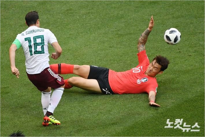 한국 축구, 2경기 연속 '불운'에 울었다 - 노컷뉴스