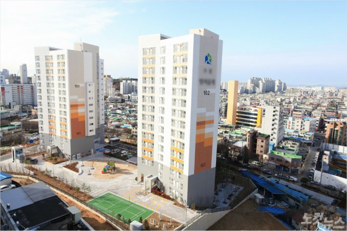 광주의 한 영구임대아파트(사진=광주도시공사 제공)