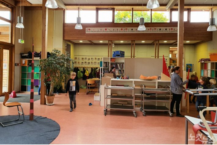  초등학교 교실 내부 모습 (사진=청주CBS 맹석주 기자)