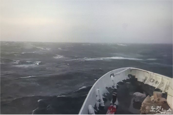 사고 해역 모습. (사진=서귀포해양경찰서 제공)