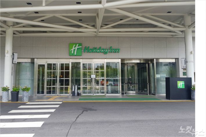 광주시 서구 홀리데이인 호텔은 최근 객실 점유율이 20%까지 떨어졌다.(사진=김한영 기자)