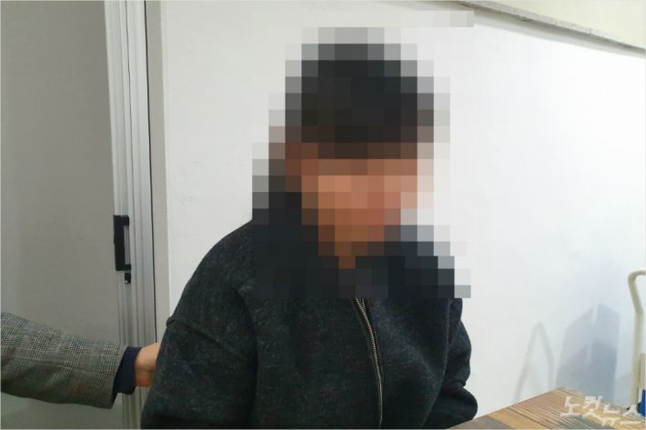 지난 1월 29일 제주시 모처에서 피해자 가족 딸이 취재진과 인터뷰를 하고 있다. (사진=고상현 기자)