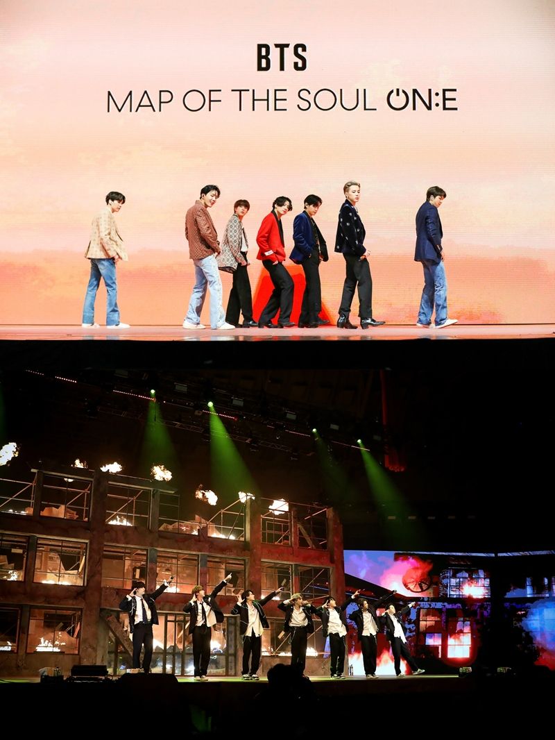 방탄소년단은 내일(11일) 오후 4시에 온라인 콘서트 '맵 오브 더 솔 원' 마지막 날 공연을 진행한다. (사진=빅히트엔터테인먼트 제공)