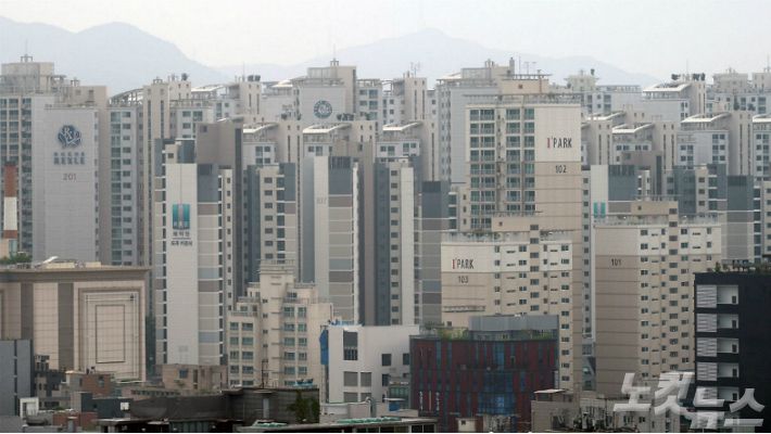 2003년 이후 경기도 아파트 값은 대부분 盧·文때 상승