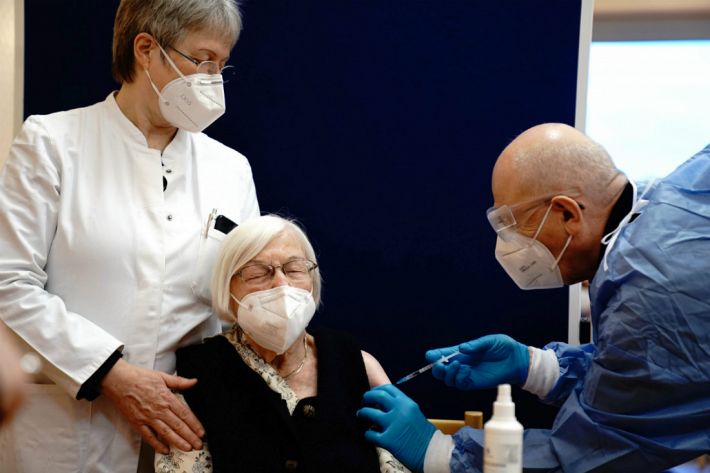 Europe starts vaccinating Pfizer…  “The beginning of victory”