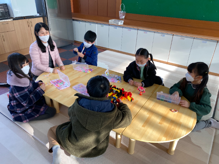 논산 강경중앙초등학교 초등돌봄교실. 충남도 제공