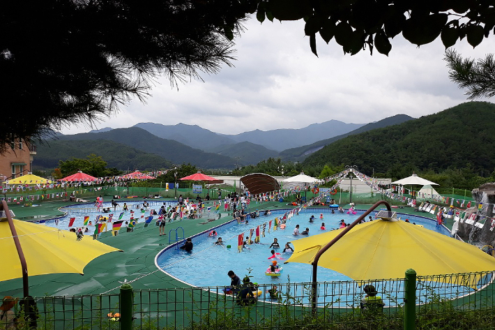 무주 반디랜드 물놀이장. 무주군 제공