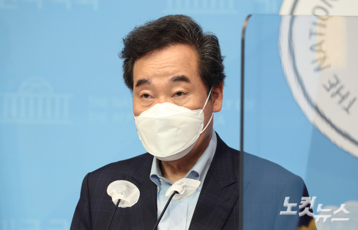 대권 도전에 나선 이낙연 전 더불어민주당 대표. 윤창원 기자