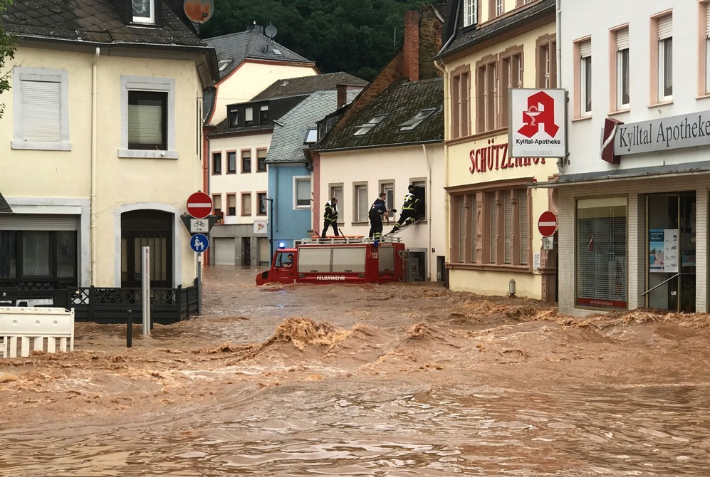독일 트리어 홍수 피해. 연합뉴스