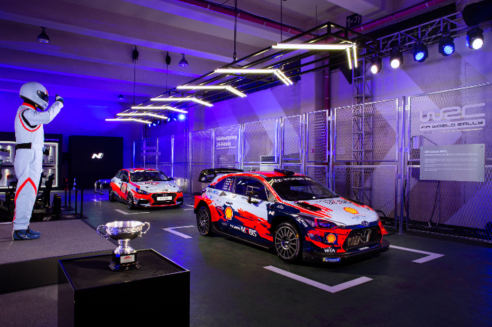 서울 성수동에 마련된 통합 브랜드 전시 공간 'N 시티 서울' 모습. 현대자동차 제공