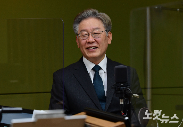 제20대 대통령선거 더불어민주당 예비후보자인 이재명 경기도지사. 황진환 기자 