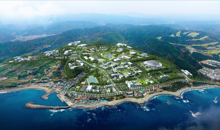 혁신원자력연구단지 조감도. 경주시 제공