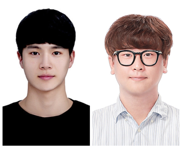 전북대학교 유기소재섬유공학과 최성규·김기훈 학생. 전북대 제공