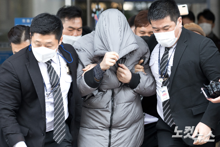 생후 16개월 된 정인이에게 장기간 학대를 가해 숨지게 한 혐의를 받는 양부 안모씨. 박종민 기자