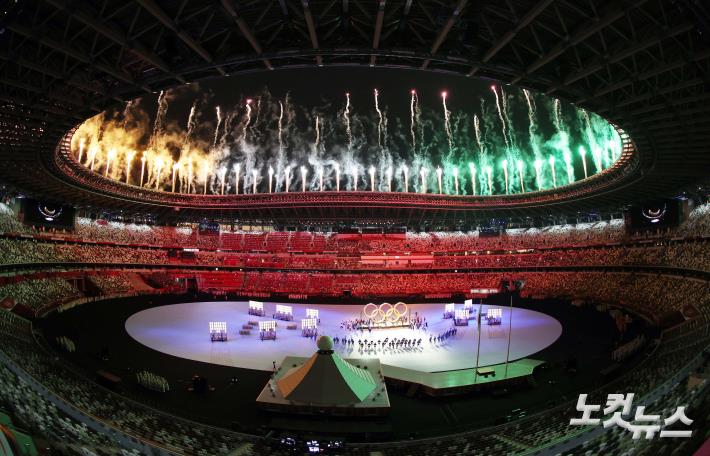 2020 도쿄올림픽 개막식, 무관중으로 시작