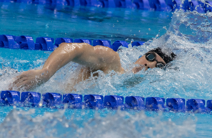 26일 일본 도쿄 수영 센터에서 열린 남자 자유형 200m에 황선우 선수가 출전했다. 초반 선두를 유지했지만 황선우 선수는 7위를 기록했다. 올림픽사진공동취재단