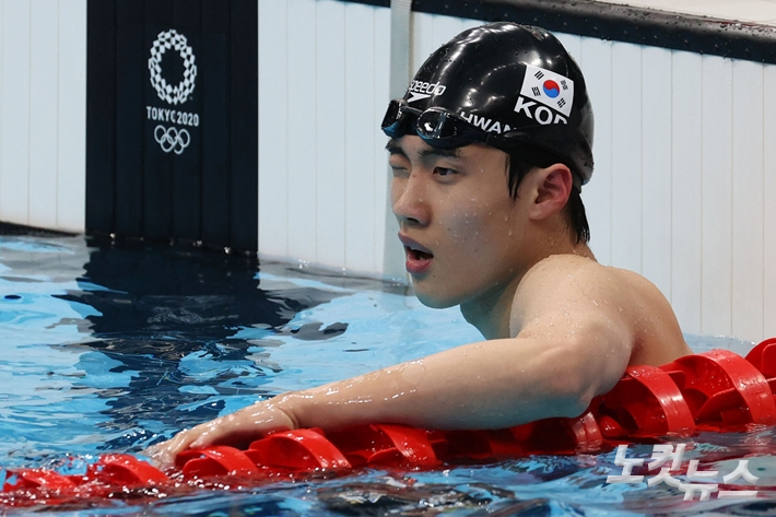 2020 도쿄 올림픽 수영 국가대표 황선우 선수. 올림픽사진공동취재단 제공