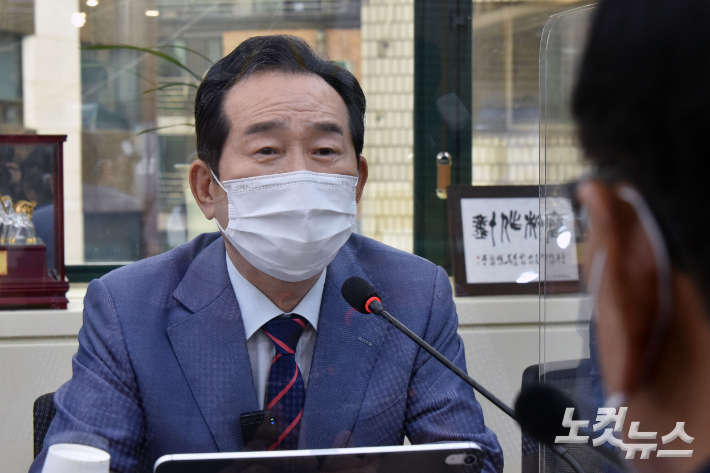 정세균 더불어민주당 대선 경선 후보. 국회사진취재단
